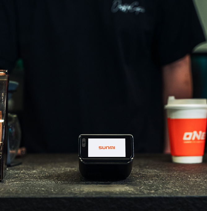 Card terminal taking a contactless payment