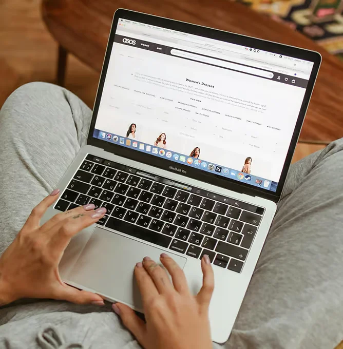 Illustration of online payment options across web and mobile